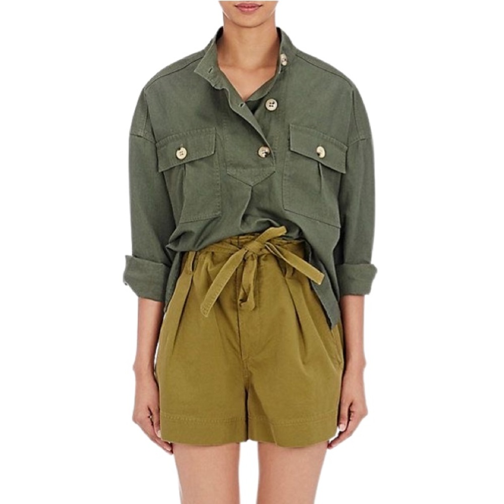 * HOST PICK* Isabel Marant Etoile IPA cotton linen front placket blouse 40 - Picture 1 of 8